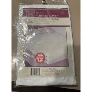 Home collection mattress cover twin size